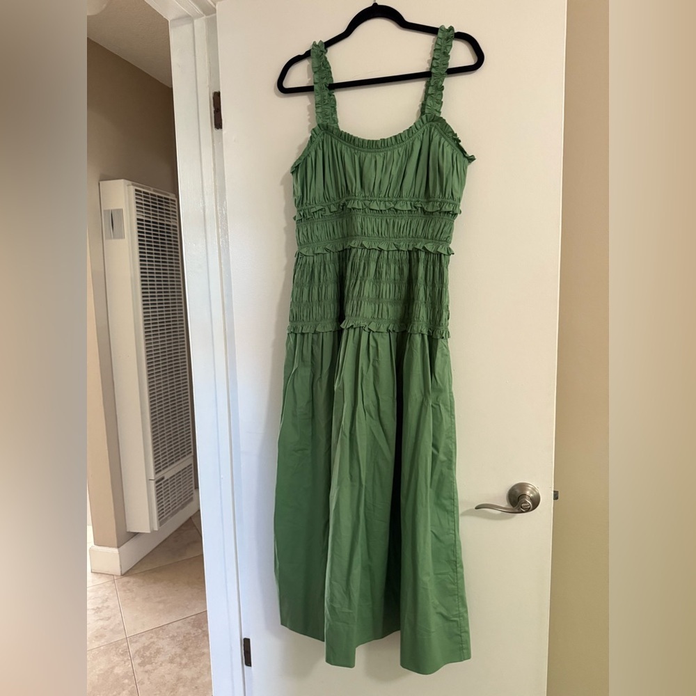 Doen Green Maxi Dress - Picture 3 of 5